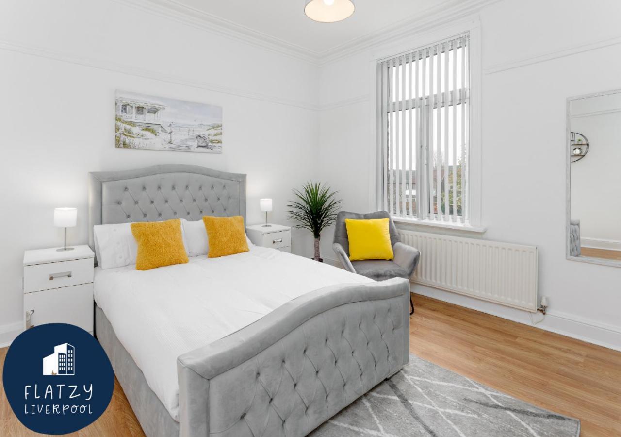 Flatzy - 6 Bed Oasis Close To Football Stadiums Liverpool Exterior foto